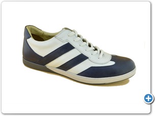 8907 Navy White Termo sole Side