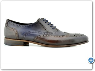 114101 Palisender Navy Leather Sole Side