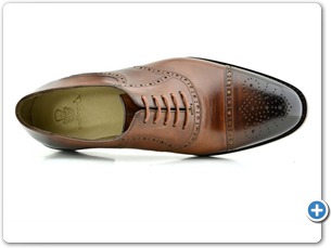 114108 G Cognac Hp Leather Sole Top 