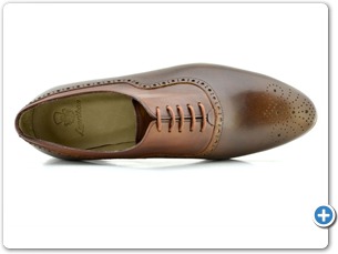 16505 Brown Cognac HP Leather Sole Top