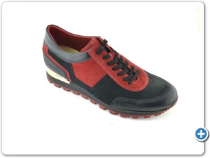 8926 Red Black Termo Sole Top
