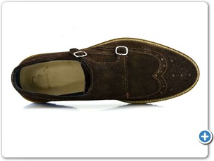 16801 Brown Suede Anthracite Lining 60137 Navy Sole Top