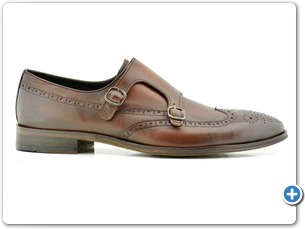 16801 Cognac HP Anthracite Lining Leather Sole Side