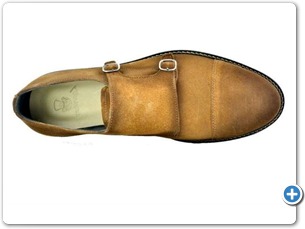 16803 Cognac Suede Anthracite Lining 60137 Navy Sole Top