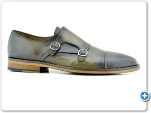 16803 Grey HP Naturel Calf Lining Leather Sole Side