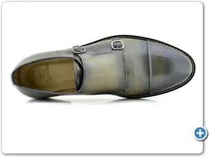 16803 Grey HP Naturel Calf Lining Leather Sole Top