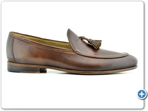 16509 Brown HP Nat Calf Lining Leather Sole Side