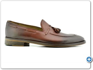 16810 Cognac HP Nat Calf Lining Leather Sole Side