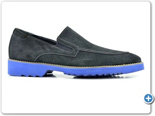 16813 Anthracite Suede Anthracite Lining 60137 Navy Sole Side