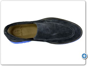16813 Anthracite Suede Anthracite Lining 60137 Navy Sole Top
