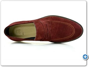 16815 Bordo Suede Anthracite Lining 40122 White Sole Top