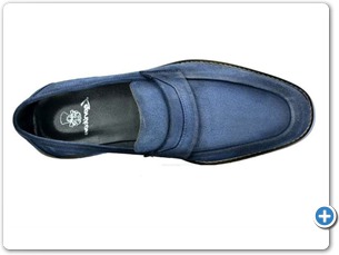 3603 Blue Suede Anthracite Lining 40308 Navy Sole Top