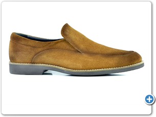 3679 Cognac Suede Anthracite Lining Sole Side