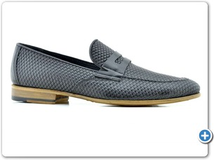 5532 Black Wicker Anthracite Lining Leather Sole Side