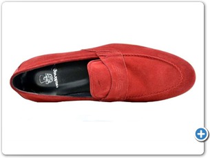 5532 Red Suede Anthracite Lining Leather Sole Top