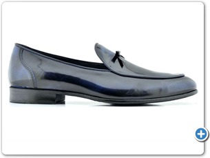 5535 Blue Spazulato Anthracite Lining Leather Sole Side