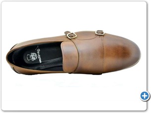 5547 Cognac Antic Anthracite Lining Leather Sole Top