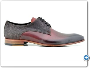2220 Bordo HP-Brown Meteor Anthracite Lining Leather Sole Side