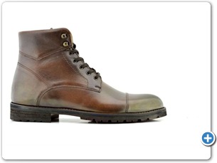 1631 Brown HP Naturel Calf Lining Rubber Sole Side