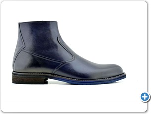 1635 Navy HP Nat Calf Lining 385 Blue Sole Side
