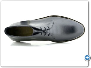16808 Black Antic Anthracite Lining Protected Leather Sole Top