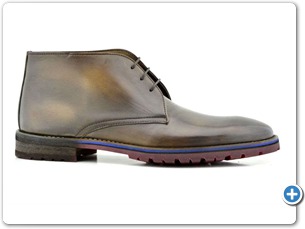 16808 Brown HP Anthracite Lining 584 Red Sole Side