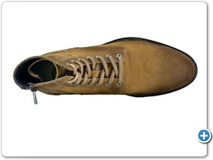 16809 Cognac Suede Anthracite Lining Nat Crepe Sole Top