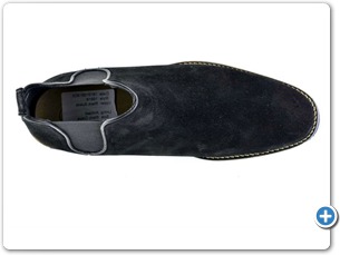 1916818 Black Suede Lining Sole Top